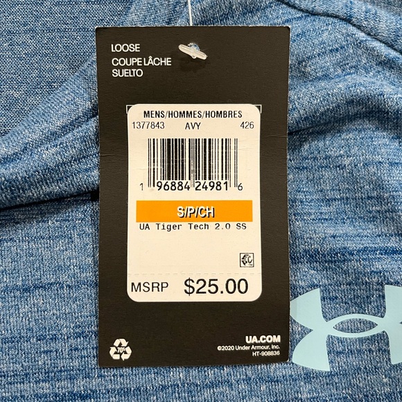 Mens Under Armour Loose Shirt, Size Small - Picture 6 of 10